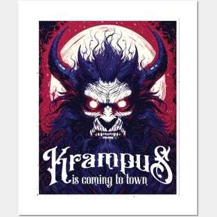 Krampus Posters and Art